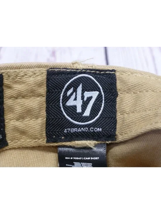 Vegas Golden Knights NHL 47 Brand Beige Ball Cap Embroidered Logo XX-Large Licen - Picture 12 of 13